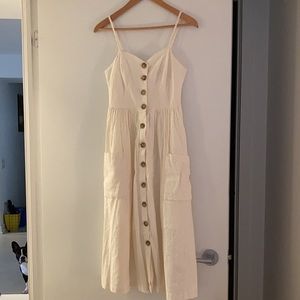 Breezy linen dress